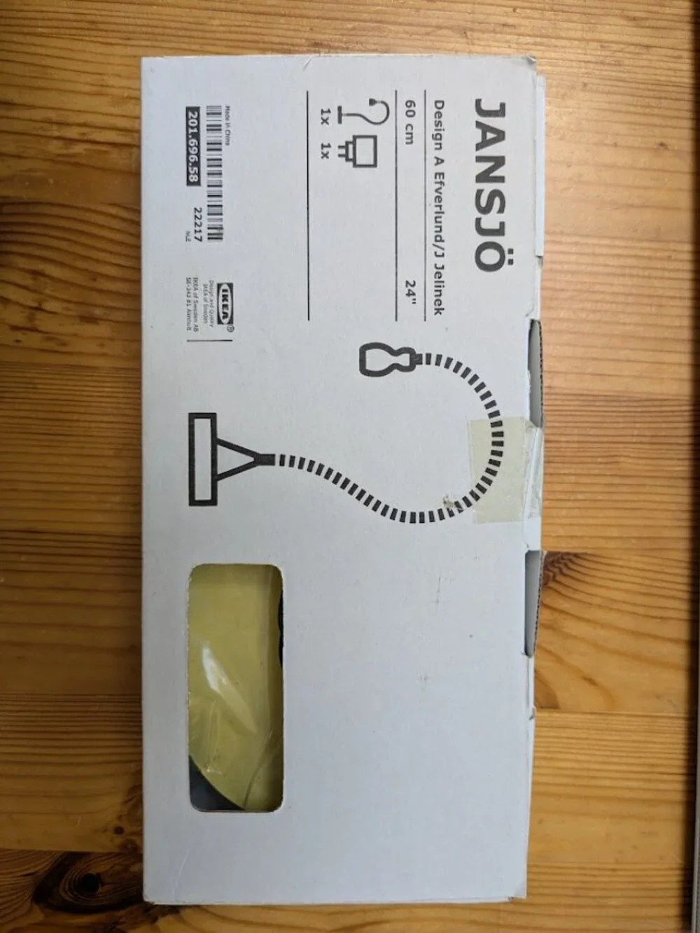 Ikea Jansjo Goose Neck LED Plug In Desk Lamp Black 22217 New Open Box Tested